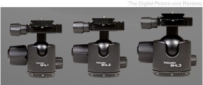 Induro Low-Profile, Heavy-Duty BHL Ballheads