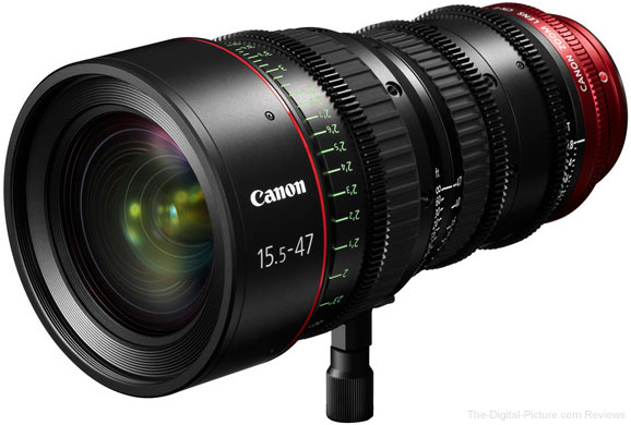 Canon CN-E 15.5–47mm T2.8 L Lens