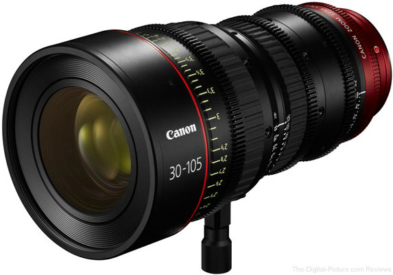 Canon CN-E 30-105mm T2.8 L Lens