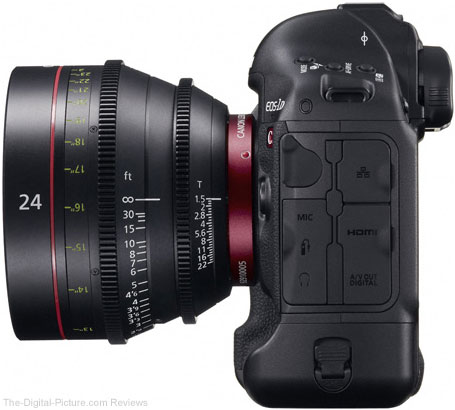 Canon EOS 1D C Digital SLR Camera Left