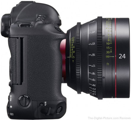 Canon EOS 1D C Digital SLR Camera Right