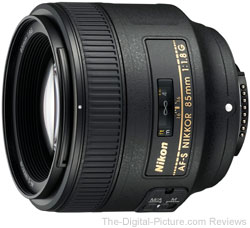Nikon 85mm f/1.8G AF-S Nikkor Lens