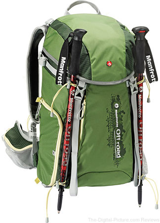 Manfrotto Off Road Hiking Backpack with Hiking Sticks Manfrotto Off Road Hiking Backpack with Hiking Sticks
