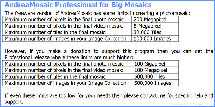 Andrea Mosaic Professional Benefits