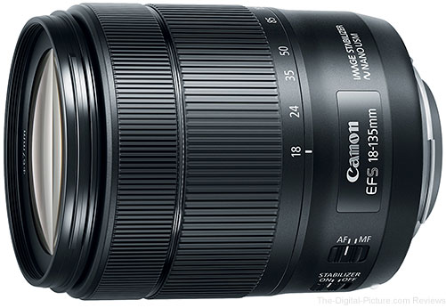 Canon EF-S 18-135mm f/3.5-5.6 IS USM Lens