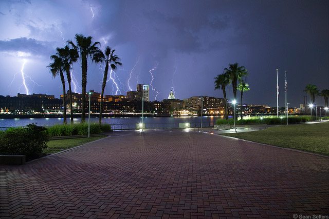 Capturing Lightning Over Savannah Using the Miops Camera Trigger