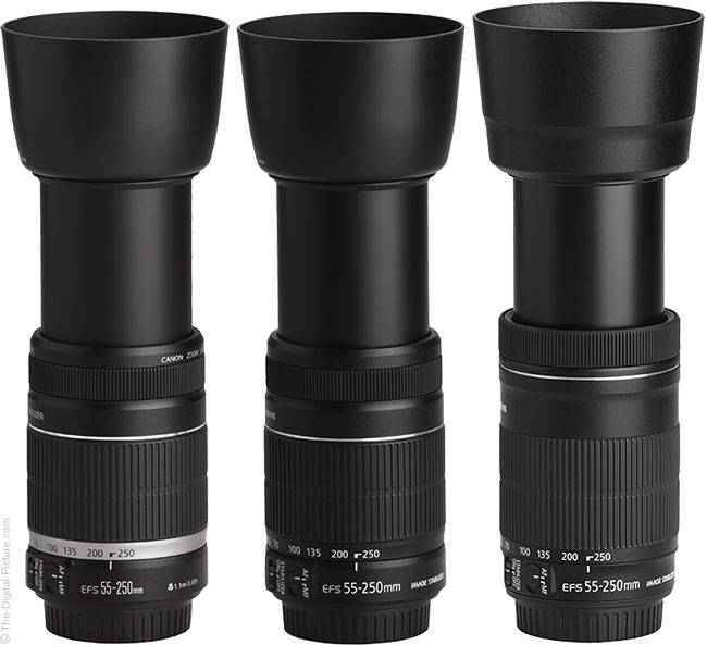 thumbnail image 2 of Vivitar 58mm Soft Rubber Collapsible Lens Hood – For Canon 18-55, 75-300, 55-250mm Lenses 2 of 4