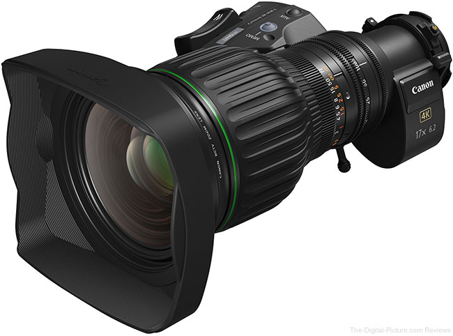 Canon Announces CJ17ex6.2B 4K UHD Portable Zoom Lens