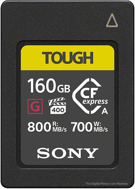 Feed Your Sony a1 for Less: Open Box Sony 160GB CFexpress Type A TOUGH Memory Card at B&H
