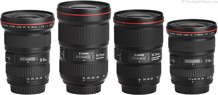 Visually Comparing the New Canon EF 16-35mm f/2.8L III USM Lens