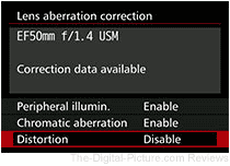 Lens Distortion Correction