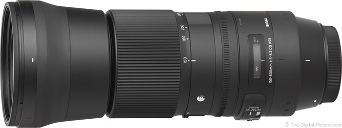 Sigma 150-600mm f/5-6.3 DG OS HSM Contemporary Lens