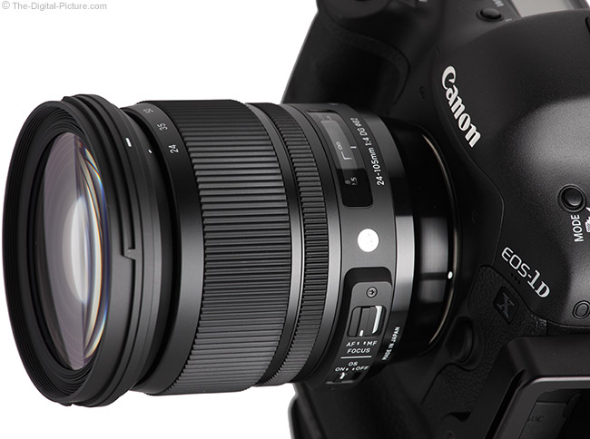 Sigma 24-105mm f/4.0 DG OS HSM Art Lens Close-up