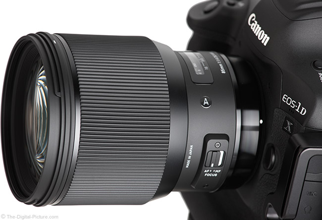 sigma 85mm canon art