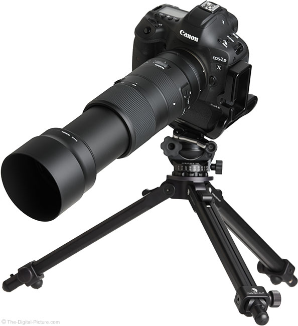 IShoot Lens Collar With ARCA Plate For Tamron 100-400mm F/4.5-6.3 Di VC USD Lens - Lightweight & Quick Release
