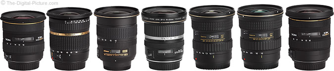 Ultra-Wide Angle Lens Comparison