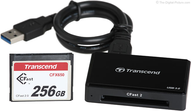 Transcend CFast 2.0 Memory Card Review