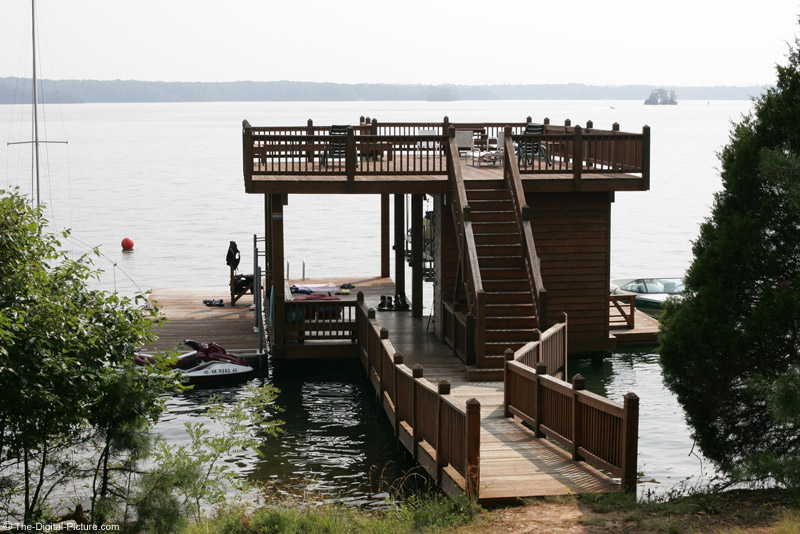 Smith Mountain Lake Boat House Picture